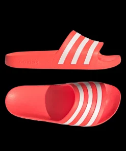 adidas Adilette Aqua Badelatsche Orange Weiss