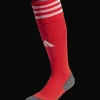 Adidas Adisock 23 Strumpfstutzen Rot Weiss