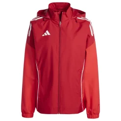 Adidas Damen Allwetterjacke Tiro 25 Competition team power red 2-pure ruby