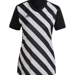 Adidas Damen GFX Trikot Entrada 22 schwarz-weiß