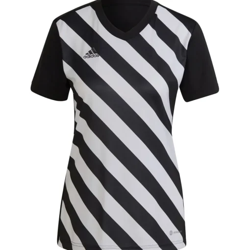 Adidas Damen GFX Trikot Entrada 22 schwarz-weiß