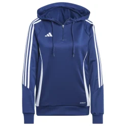 adidas Damen Hoodie Tiro 24 Team Navy Blue / White