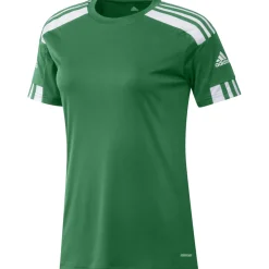 Adidas Damen Kurzarm Trikot Squadra 21 grün-weiß
