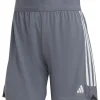 Adidas Damen Shorts Tiro 23 grau-weiß