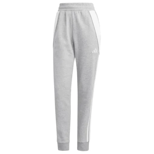 adidas Damen Sweat Pant Tiro 24 Medium Grey Heather / White