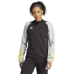 Adidas Damen TrainingsjackeTiro 23 Competition Black | Team Light Grey