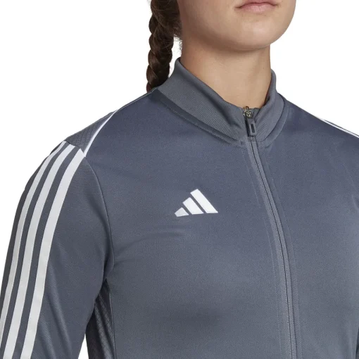 Adidas Damen Trainingsjacke Tiro 23 grau