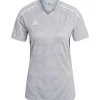 Adidas Damen Trikot MD Condivo 22 grau-weiß