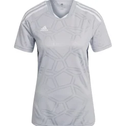 Adidas Damen Trikot MD Condivo 22 grau-weiß