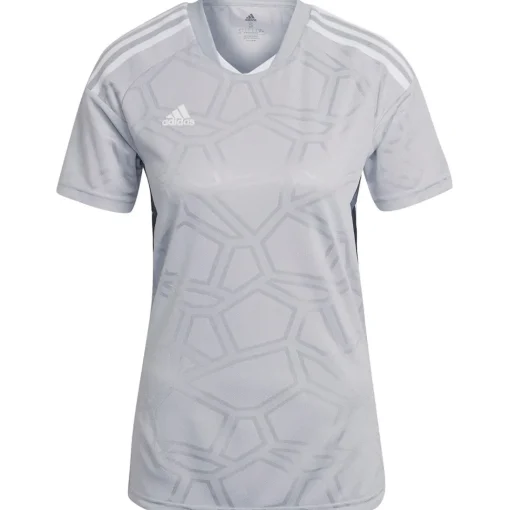 Adidas Damen Trikot MD Condivo 22 grau-weiß