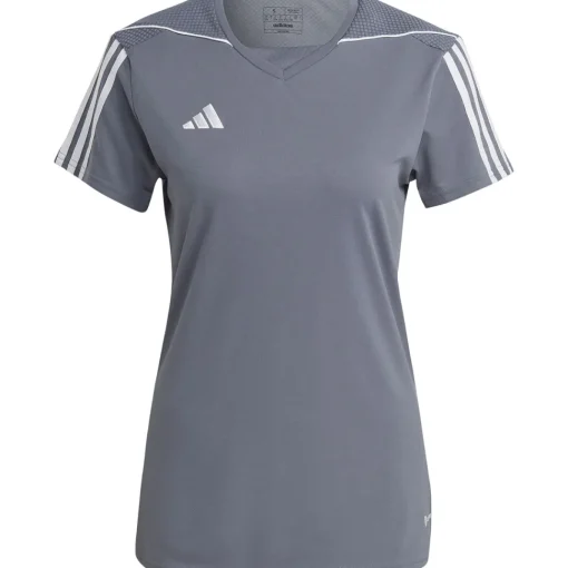 Adidas Damen Trikot Tiro 23 grau-weiß