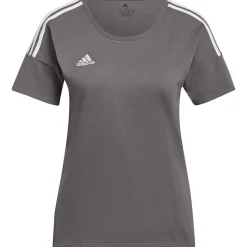 Adidas Damen T-Shirt Condivo 22 grau