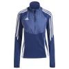 Adidas Damen Winterized Trainings-Top Tiro 24 team navy blue 2-white