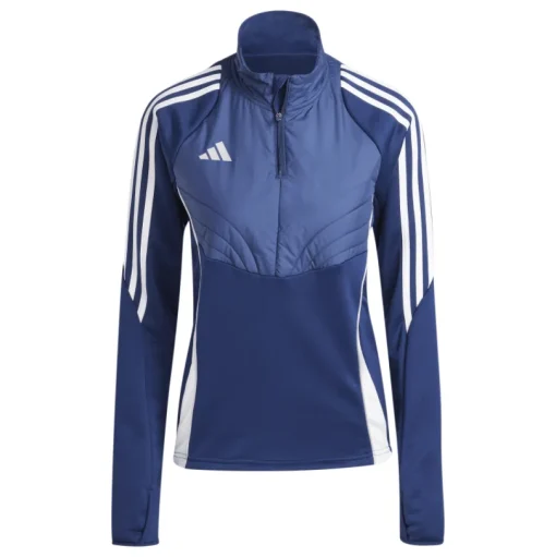 Adidas Damen Winterized Trainings-Top Tiro 24 team navy blue 2-white