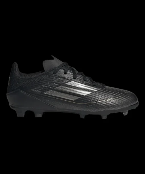 adidas F50 League FG/MG Dark Spark Kids Schwarz