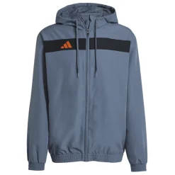 Adidas Full-Zip Hoodie Tiro 25 Essentials team onix-super orange