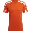 Adidas Herren Kurzarm Trikot Squadra 21 orange-weiß