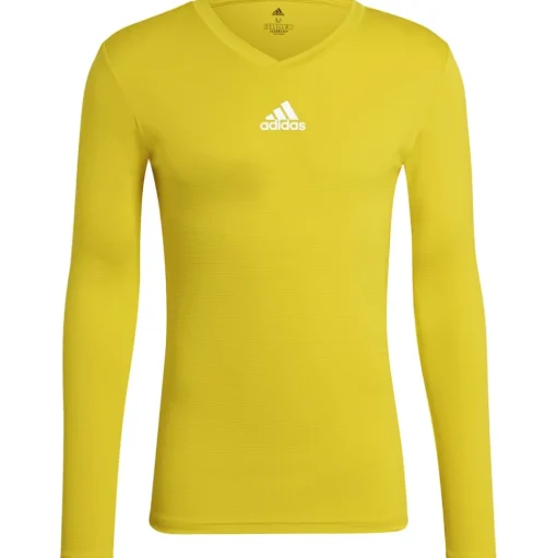 Adidas Herren Langarm Base Shirt Team gelb