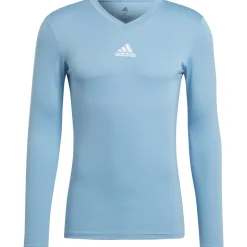 Adidas Herren Langarm Base Shirt Team blau