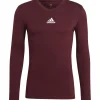 Adidas Herren Langarm Base Shirt Team rot