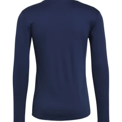 Adidas Herren Langarm Base Shirt Team blau