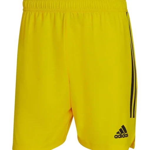Adidas Herren MD Shorts Condivo 22 gelb-schwarz