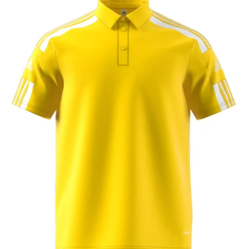 Adidas Herren Poloshirt Squadra 21 gelb-weiß