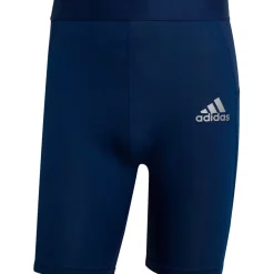 Adidas Herren Short Tights Techfit blau
