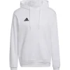 Adidas Hoodie Entrada 22 weiß-schwarz