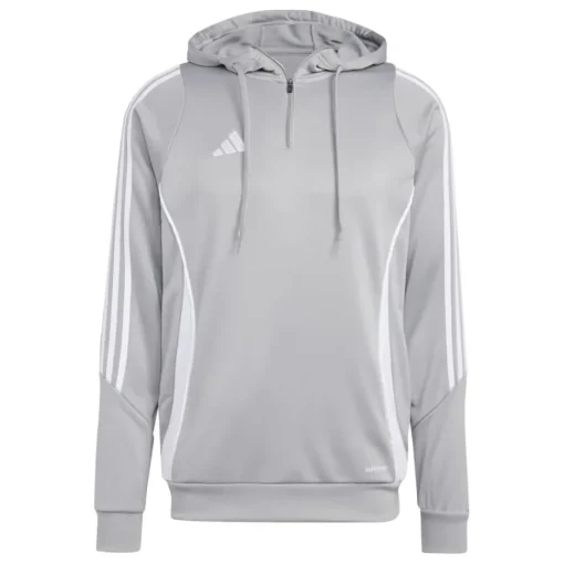adidas Hoodie Tiro 24 Team Mid Grey / White
