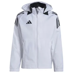 Adidas Kinder Allwetterjacke Tiro 24 Competition white-black