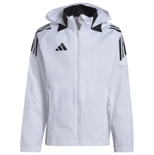 Adidas Kinder Allwetterjacke Tiro 24 Competition white-black