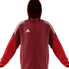 Adidas Kinder Allwetterjacke Tiro 25 Competition team power red 2-pure ruby
