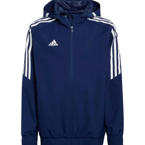 Adidas Kinder Allwetterjacke Condivo 22 blau