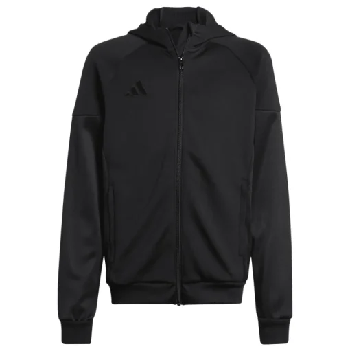 Adidas Kinder Full-Zip Hoodie Tiro 25 black