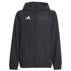 Adidas Kinder Full-Zip Hoodie Tiro 25 Essentials black-white
