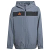 Adidas Kinder Full-Zip Hoodie Tiro 25 Essentials team onix-super orange