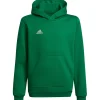 Adidas Kinder Hoodie Entrada 22 grün-weiß