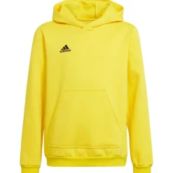 Adidas Kinder Hoodie Entrada 22 gelb-schwarz