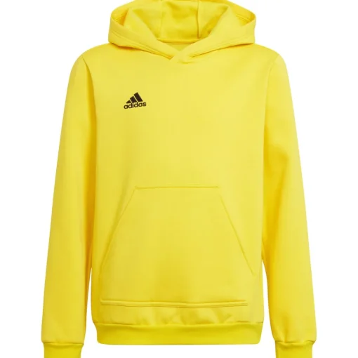 Adidas Kinder Hoodie Entrada 22 gelb-schwarz
