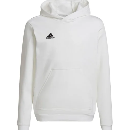 Adidas Kinder Hoodie Entrada 22 weiß-schwarz