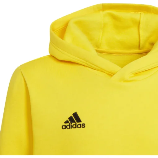 Adidas Kinder Hoodie Entrada 22 gelb-schwarz