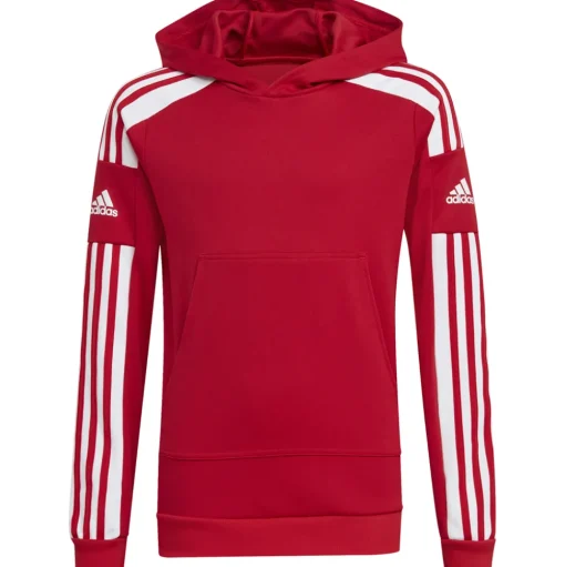 Adidas Kinder Hoodie Squadra 21 rot-weiß