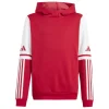 Adidas Kinder Hoodie Squadra 25 team power red 2-white