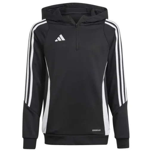 adidas Kinder Hoodie Tiro 24 Black / White