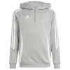 adidas Kinder Hoodie Tiro 24 Team Mid Grey / White