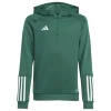 Adidas Kinder HoodieTiro 23 Competition Team Dark Green