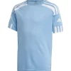 Adidas Kinder Kurzarm Trikot Squadra 21 blau-weiß