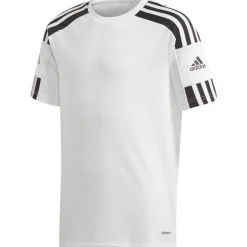 Adidas Kinder Kurzarm Trikot Squadra 21 weiß-schwarz