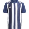 Adidas Kinder Kurzarm Trikot Striped 21 blau-weiß